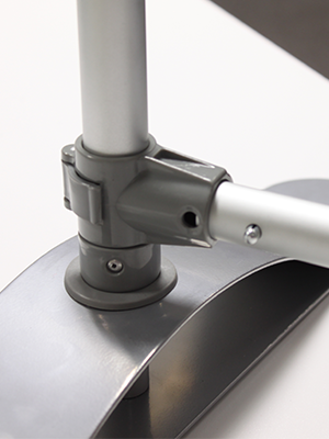 Ścianka reklamowa napinana Pegasus regulowana ścianka reklamowa 180x180 cm - 260x320 cm