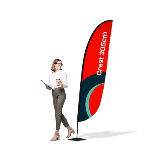Flaga reklamowa Winder 3,05m Crest