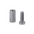 Dystans montażowy 13mm Ø Mosiądz Chrom 13x13