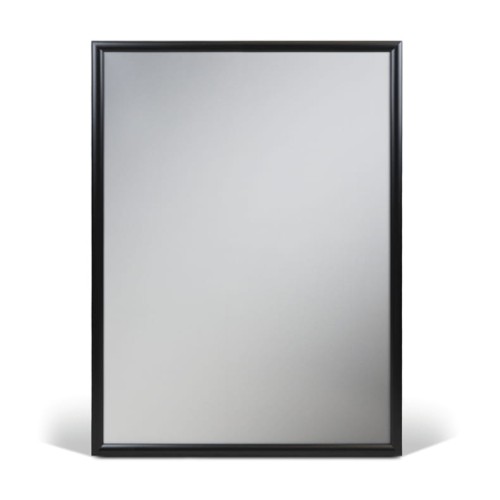 Ramka plakatowa OWZ A2 (59 x 42 cm) aluminiowa czarna z prostym narożnikiem rama ramka plakatowa OWZ ścienna na plakat na zdjęcia profil 25 mm