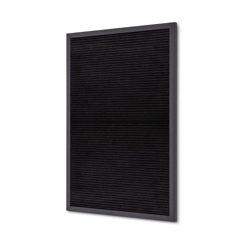 Czarna tablica literowa 60 x 80 cm do użytku wewnętrznego w zestawie z literami wewnętrzna tablica literowa ogłoszeniowa tablica informacyjna tablica ogłoszeń
