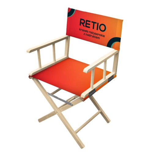 Krzesło reżyserskie z nadrukiem indywidualnym