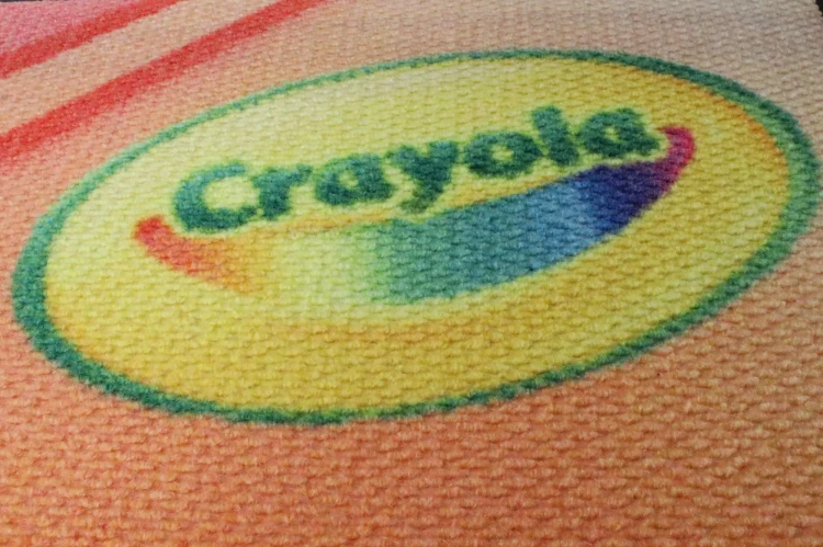 Mata podłogowa Universal Brush Guard - wycieraczka dywanik wykładzina z logo do zastosowań wewnętrznych i zewnętrznych - szczegół