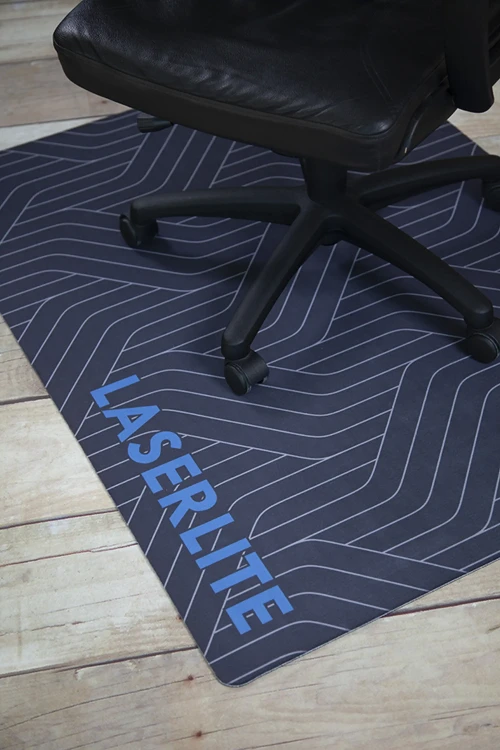 Mata podłogowa ochronna Office Floor Guard - mata ochraniacz podłogowy z logo pod krzesło