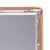 Ramka zatrzaskowa A4 (21 x 29,7 cm) aluminiowa w kolorze drewna z ostrym narożnikiem rama ramka plakatowa OWZ ścienna na plakat na zdjęcia profil 25 mm