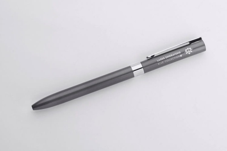 Długopis żelowy GELLE czarny wkład grafitowy