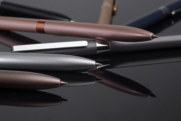 Długopis żelowy GELLE czarny wkład złoty