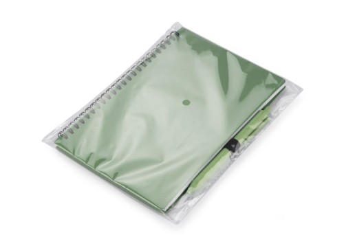 Notes z długopisem TRESA A5 zielony