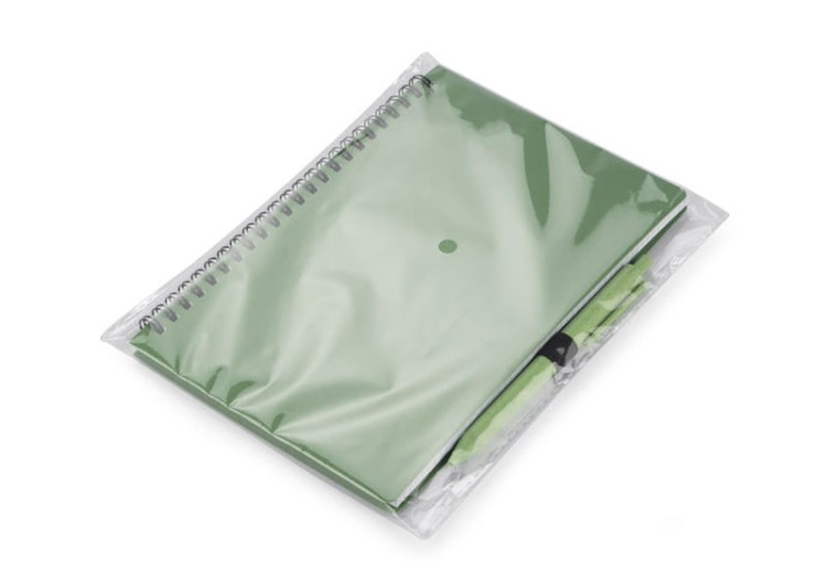 Notes z długopisem TRESA A5 zielony