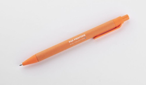 Długopis papierowy POLI pomarańczowy