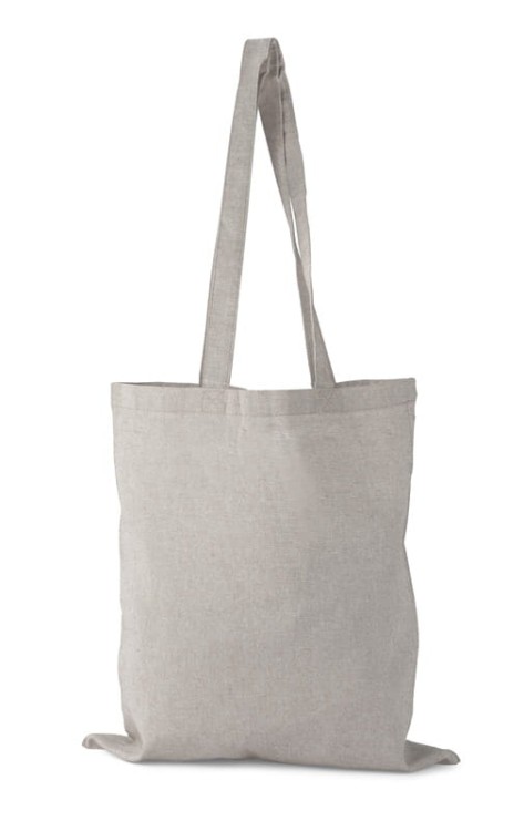 Torba bawełniana MELANGE 140g popielaty (szary)