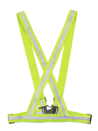 Szelki odblaskowe REFI żółty