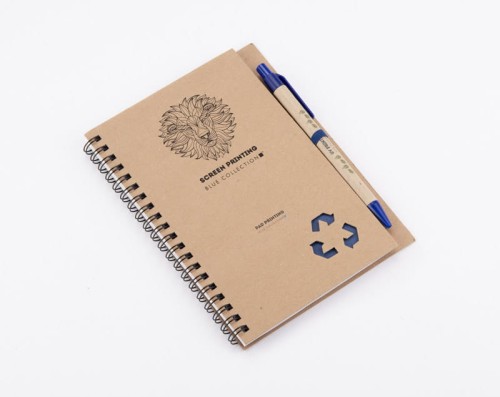 Notes z długopisem SERENO niebieski