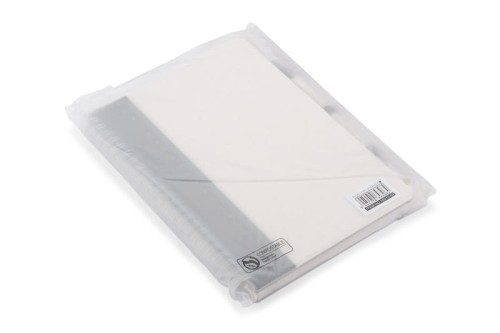 Notes z linjką i długopisem REGALI czarny