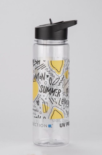 Butelka rPET RELITO 650 ml czarny