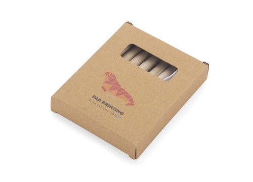 Kredki z kolorowanką SANTI brązowy