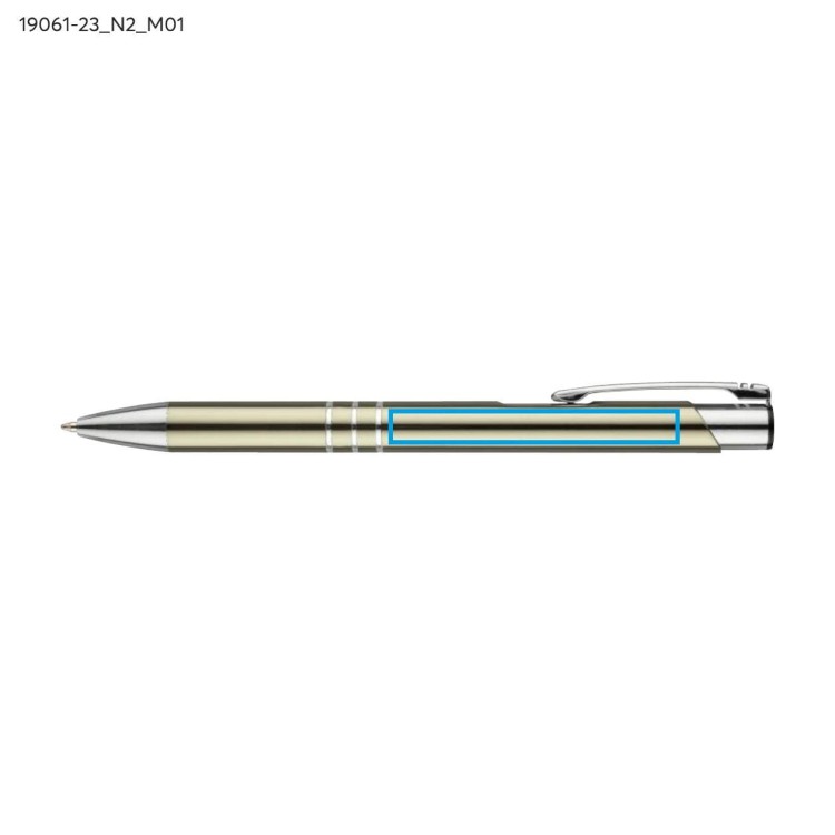 Długopis KALIPSO szampański (jasnozłoty)