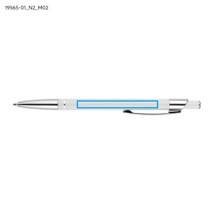 Długopis SLIM biały