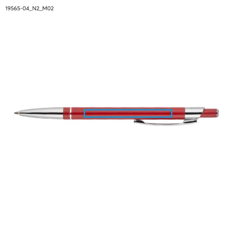 Długopis SLIM czerwony