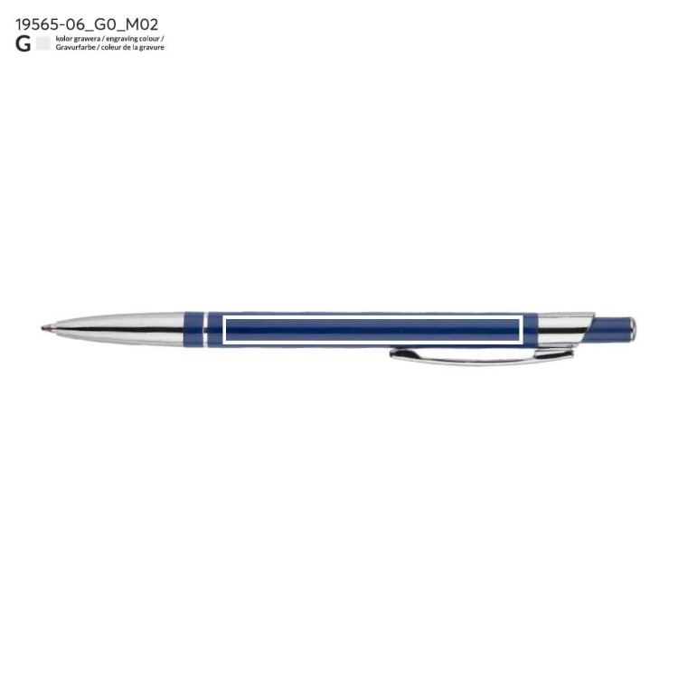 Długopis SLIM granatowy