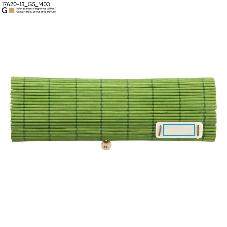 Piórnik bambusowy TITA zielony jasny