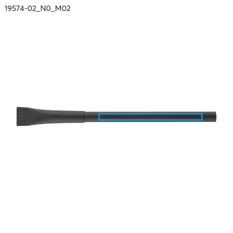 Długopis papierowy PINKO czarny