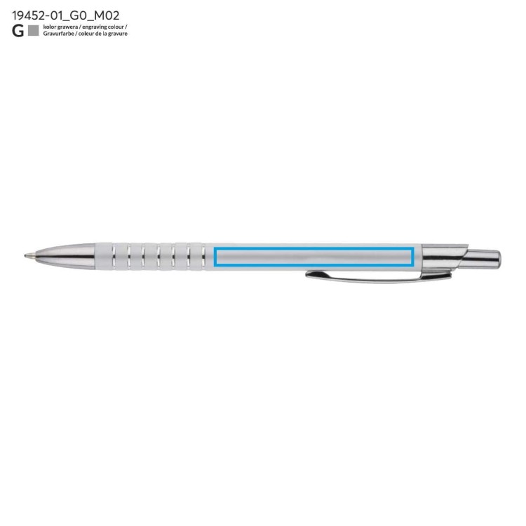 Długopis RING biały