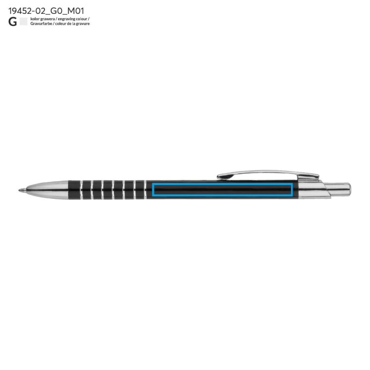 Długopis RING czarny