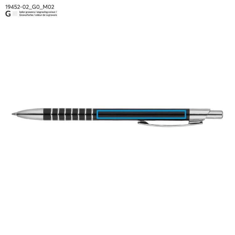 Długopis RING czarny