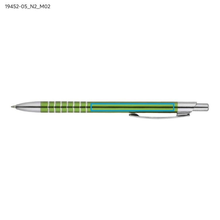 Długopis RING zielony