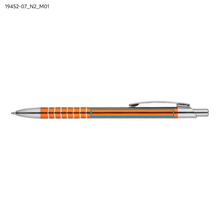 Długopis RING pomarańczowy