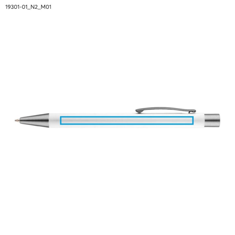 Długopis GOMA czarny wkład biały