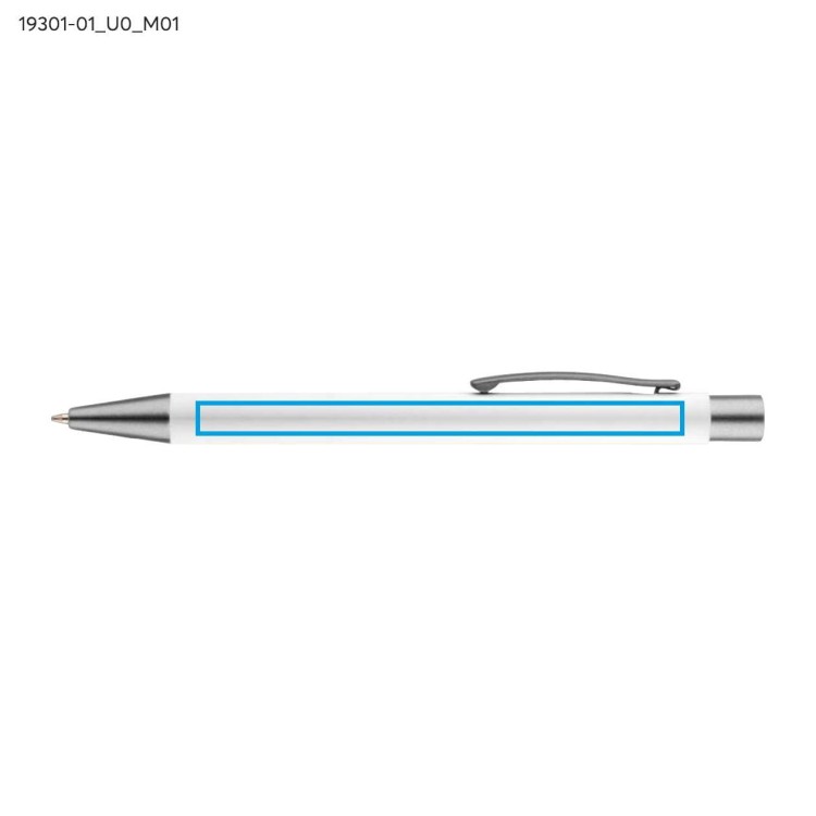 Długopis GOMA czarny wkład biały