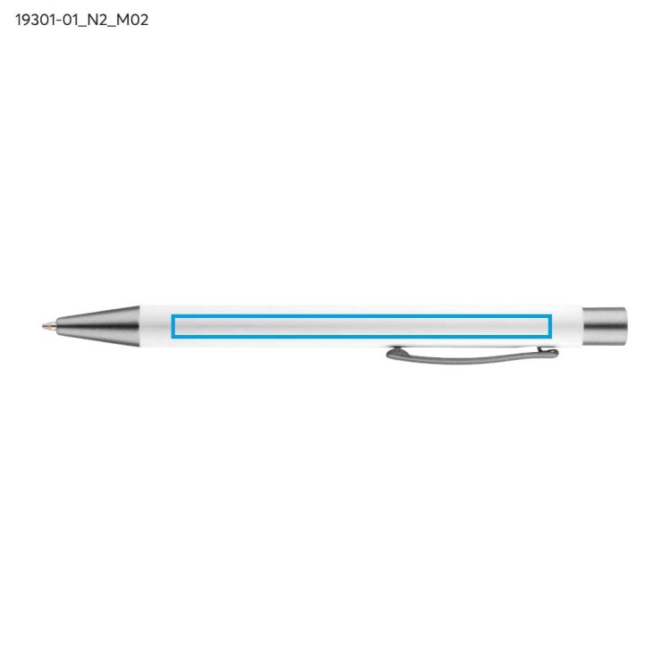 Długopis GOMA czarny wkład biały