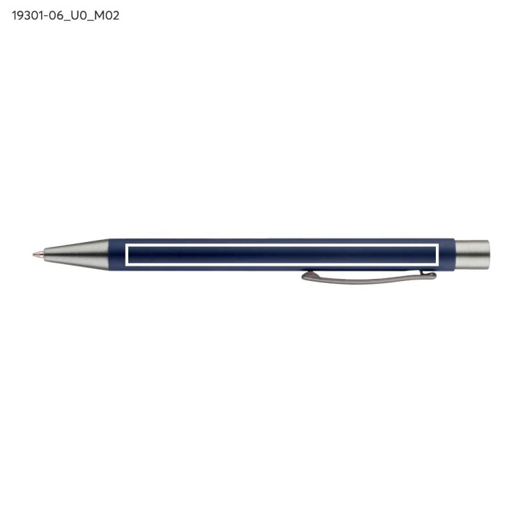 Długopis GOMA czarny wkład granatowy