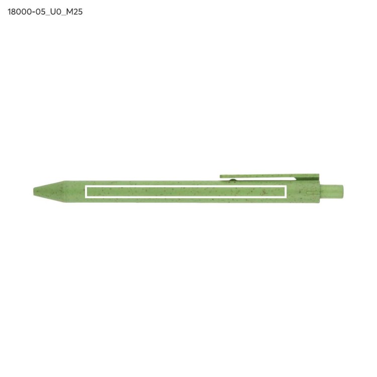 Notes z długopisem TRESA A5 zielony