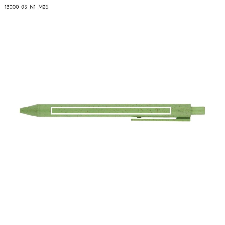 Notes z długopisem TRESA A5 zielony