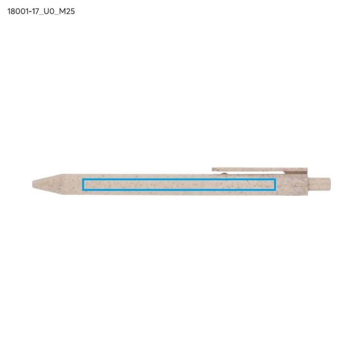 Notes z długopisem TRESA A6 beżowy (naturalny)