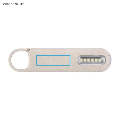 Latarka PROKO beżowy (naturalny)