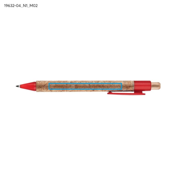 Długopis KORTE czerwony