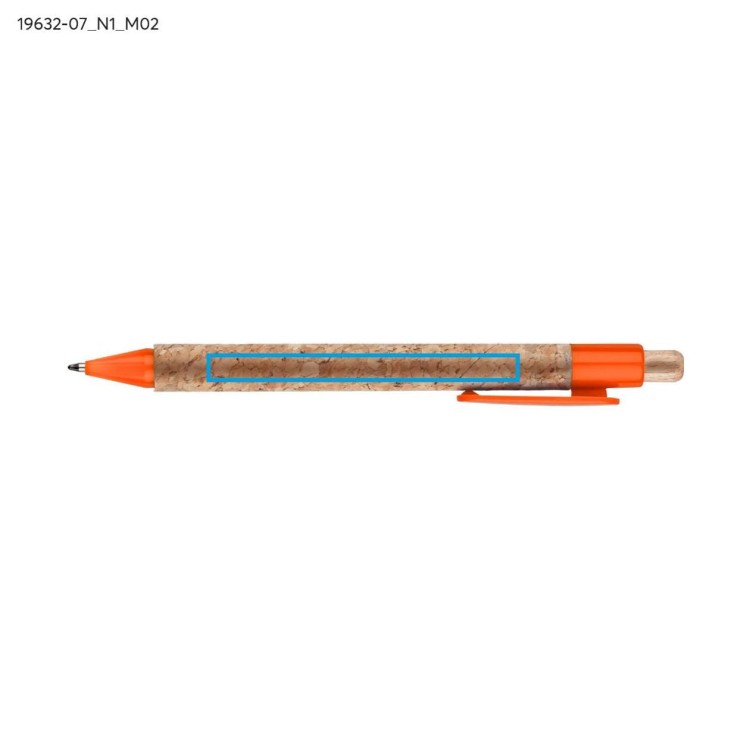 Długopis KORTE pomarańczowy