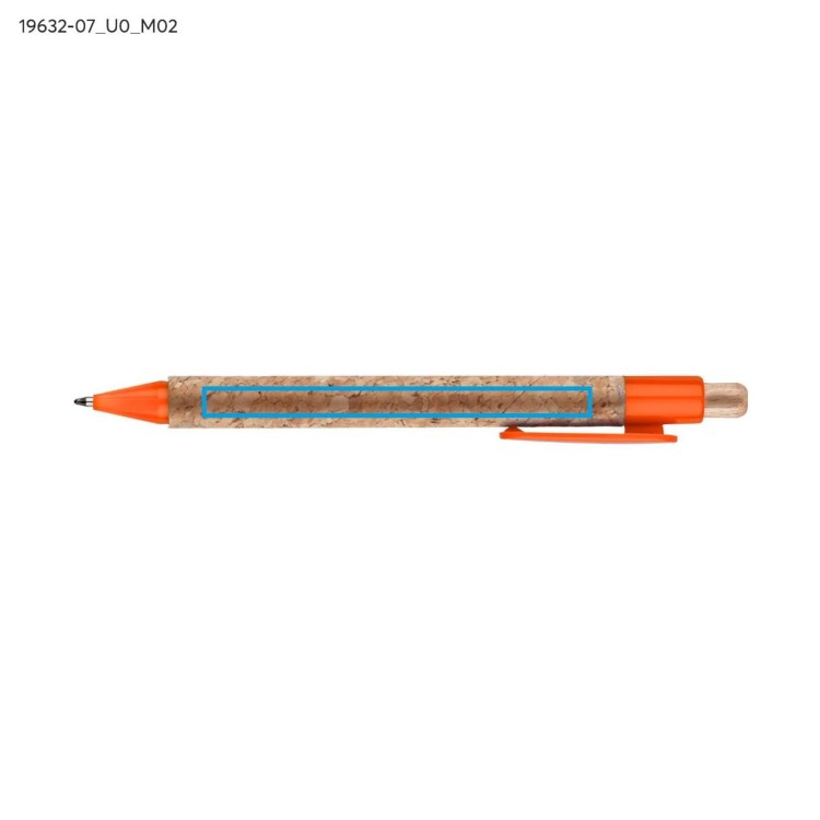 Długopis KORTE pomarańczowy