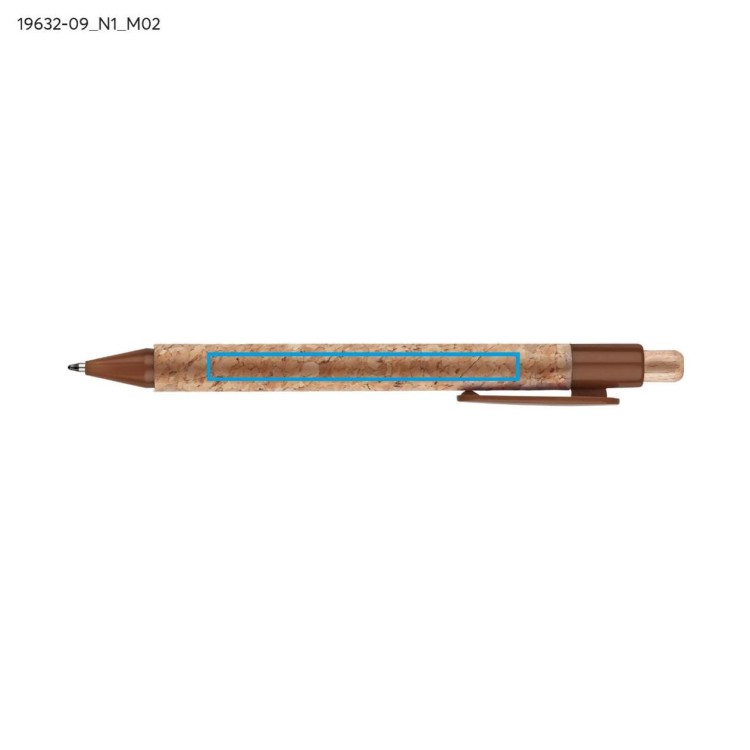 Długopis KORTE brązowy