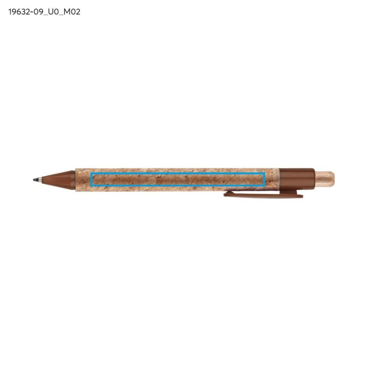 Długopis KORTE brązowy