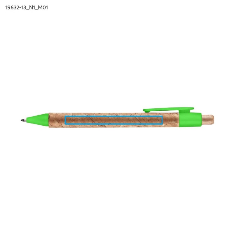 Długopis KORTE zielony jasny