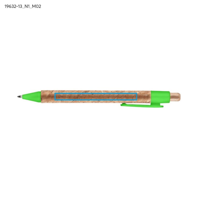 Długopis KORTE zielony jasny