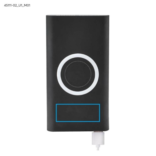 Power bank DOUBLE 8000 mAh czarny