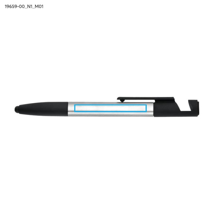 Długopis touch SET srebrny