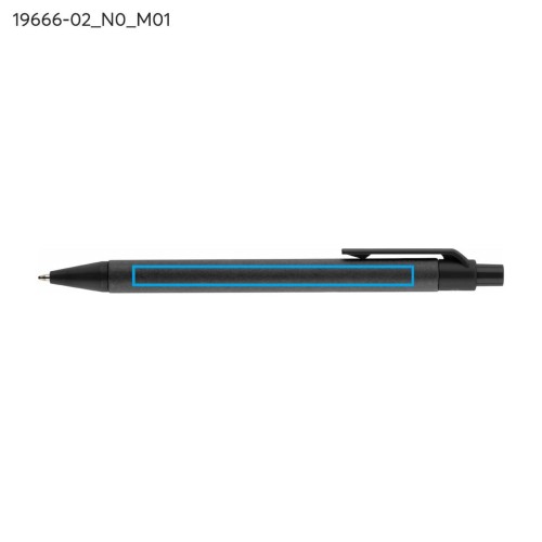 Długopis papierowy POLI czarny