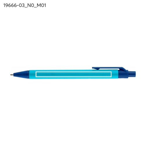 Długopis papierowy POLI niebieski